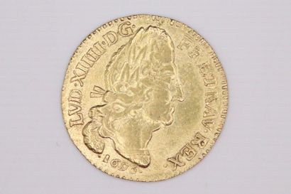 LOUIS XIV
Gold Louis with 4 