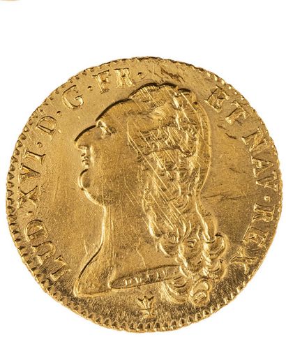 null LOUIS XVI
Double Louis d'or au buste nu 1786 Limoges
DUP : 1706
Légères rayures...