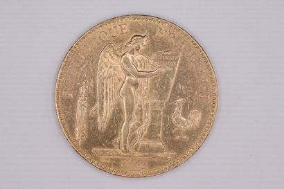 null IIIE REPUBLIQUE
100 francs en or type Génie
1913 A 
LE FRANC : 553/7
TTB
