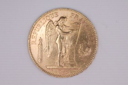 null IIIE REPUBLIQUE
100 francs en or type Génie
1912 A 
LE FRANC : 553/6
TTB