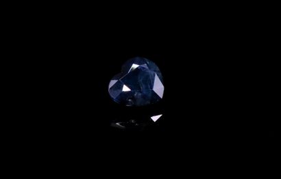 null Dark blue sapphire heart on paper.
Weight : 1.16 ct

Dimensions : 7.2mm x 6...
