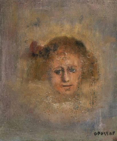 null PASTOR Gilbert (1932-2015)
"Portrait de jeune fille"
Huile sur toile marouflée...