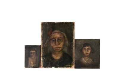 PASTOR Gilbert (1932-2015)
Set of three portraits...