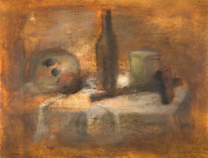 null PASTOR Gilbert (1932-2015)
Set of three still lifes
Oil on wood signed.
Stamp...