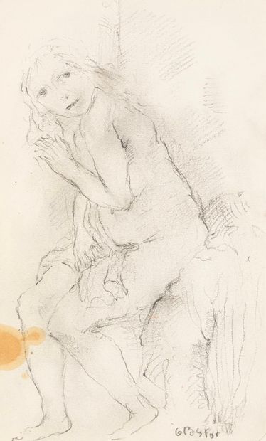 null PASTOR Gilbert (1932-2015)
Lot of 114 drawings of libertines (inks, watercolors,...
