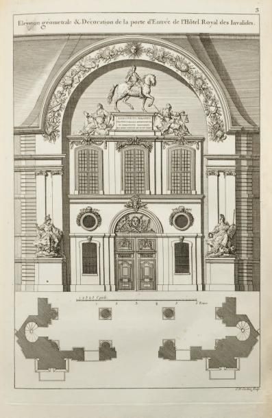 PÉRAU (Gabriel-Louis, abbé) Description historique de l'Hôtel royal des Invalides....