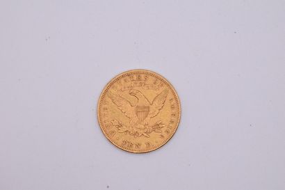 null Gold coin of 10 Dollars Coronet Head - Eagle (1899, San Francisco).
Weight :...