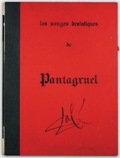 DALI Salvador, 1904 -1989 Songes drolatiques de Pantagruel Suite des vingt cinq lithographies...