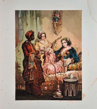 PREZIOSI Amadéo, 1816 -1882 Stamboul, souvenir d'Orient, 1865 Recueil de vingt huit...