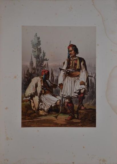 PREZIOSI Amadéo, 1816 -1882 Stamboul, souvenir d'Orient, 1865 Recueil de vingt huit...