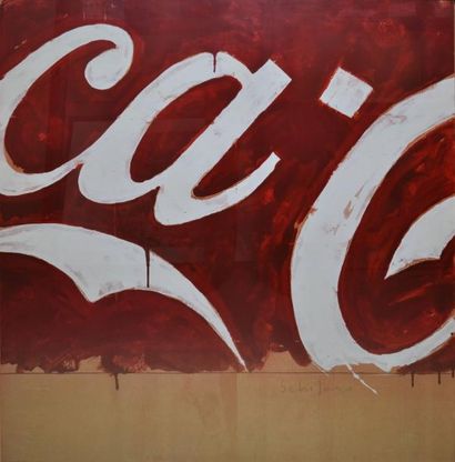 SCHIFANO Mario, 1934 -1998 Coca-Cola Gravure en quadrichromie, signée en bas à droite...