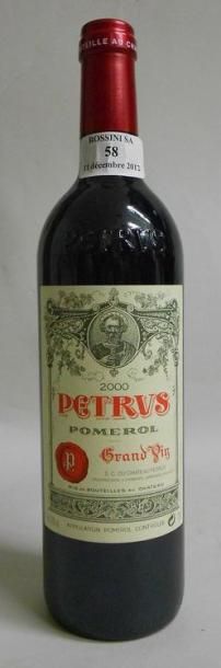 null 1 Bouteille PETRUS, Pomerol. 2000