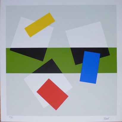 null FROMENT Joël 
Serigraph signed lower right, numbered on 60 copies, 
70 x 70...