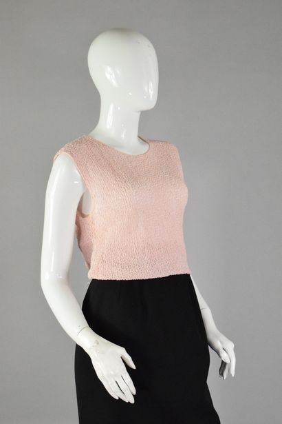 EMPORIO ARMANI
Circa 1990

Pale pink sleeveless...