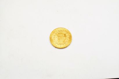 Pièce en or de 100 Francs au génie (1882,...