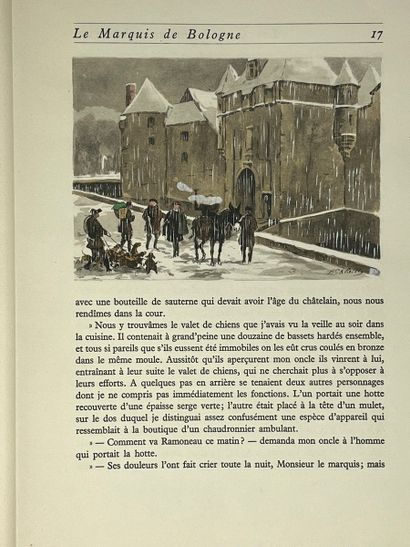 null FOUDRAS (marquis de). Les Gentilshommes chasseurs. Paris, Éditions littéraires...