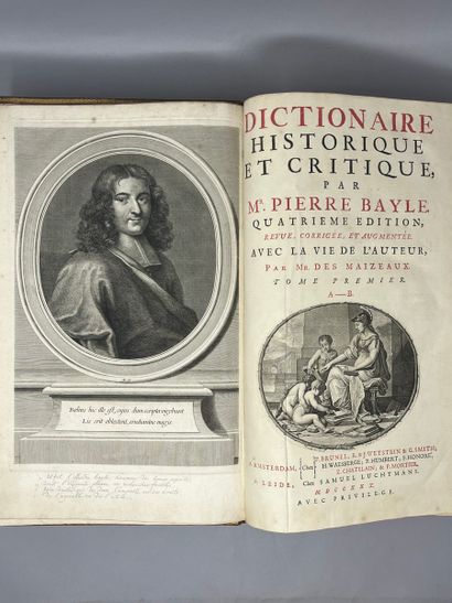 null BAYLE (Pierre). Historical and critical dictionary. Quatrième édition, revue,...