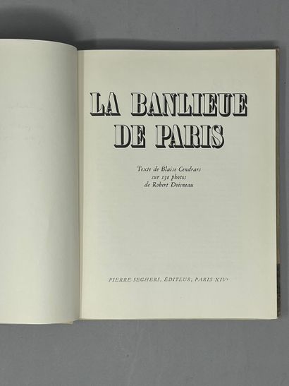 null CENDRARS (Blaise). La Banlieue de Paris. Paris, Pierre Seghers, 1949. Small...