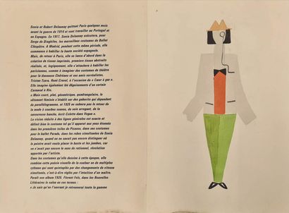 null DELAUNAY Sonia, 1885-1979,
Robes Poèmes, 1969,
book illustrated with 27 reproductions...