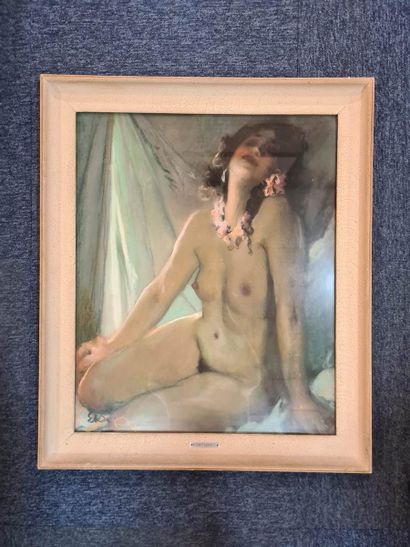 null FORTUNEY Louis (1875-1951)
Tahitienne (Study)
Pastel on paper, signed lower...