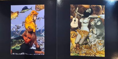 null CHARBIT Christian (XX)
Brigitte Bardot, collages
Livre objet, n°1/8, reproductions...