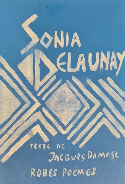 null DELAUNAY Sonia, 1885-1979,
Robes Poèmes, 1969,
book illustrated with 27 reproductions...