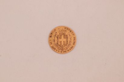 null ITALY
Coin of 20 Lira Charles Albert (1849).
Weight : 6,45 g.