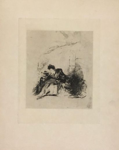 null WILLETTE Adolphe 
Gravure signature imprimée en bas à gauche. 
32 x 25 cm