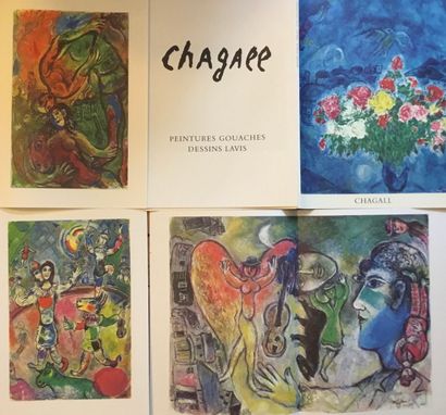 null CHAGALL Marc 
Zurich exhibition catalog galerie MAEGHT 1971 Offset illustrations....