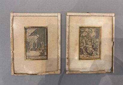 null Jacques CALLOT (1592-1635)
La Vie de la Sainte Vierge.
Série des 14 planches...