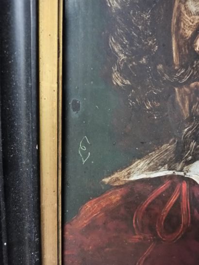 null MIGNARD Pierre (D'après)
Portrait du Cardinal de Mazarin
Peinture sur porcelaine
H....