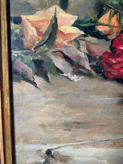 null Daniel Cortez-Peres
jeté de roses
Huile sur toile signée.
46 x 65 cm
Accidents...