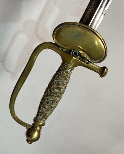 null Epée de cour, manufacture de Kligenthal.
Travail du XIXème siècle.
96 cm