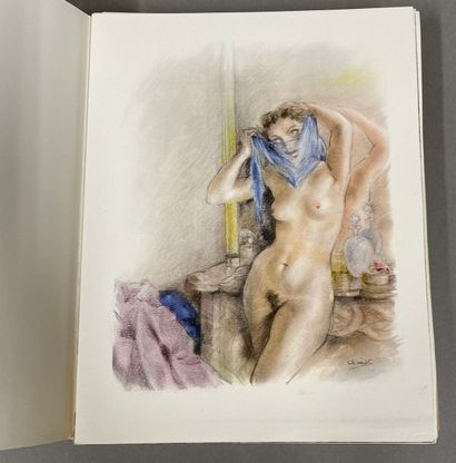 null LAWRENCE D. H, Lady Chatterley, llustrations en couleurs d'Edouard Chimot.
1950,...