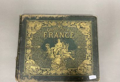 FISQUET
Grand Atlas départemental de la France,...