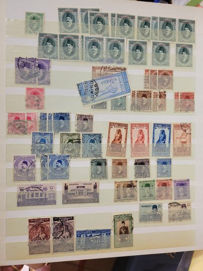 Un copieux vrac de timbres tous pays