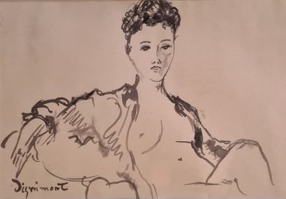 DIGNIMONT André (1891-1965)
femme de face...