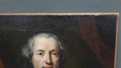 null ECOLE FRANCAISE 
Première moitié du XVIIIème siècle

Portrait de l'abbé de Damas...