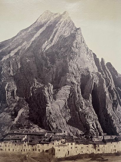 Sisteron
Le rocher de la Beaume, c. 1880
Négatif...