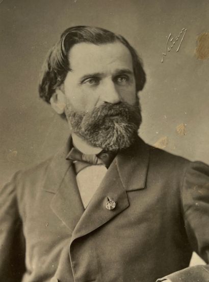 null Félix Nadar (Félix Tournachon dit) (1820-1910)
Giuseppe Verdi, c. 1850
Tirage...