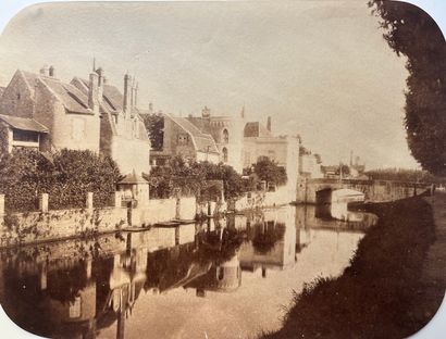 France
Village by the Water, c. 1860
Albumen...