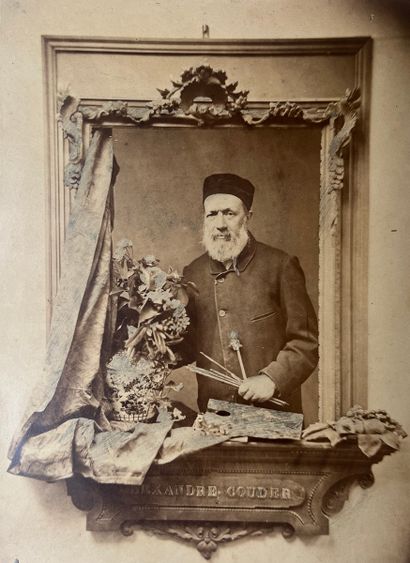 Adolphe DALLEMAGNE (1811-1882) 
Portrait...
