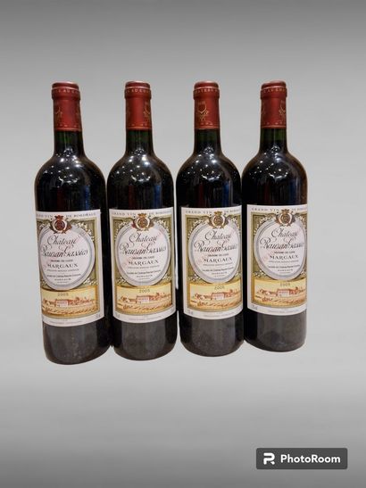 4	bouteilles 	Château 	RAUZAN-GASSIES, 2°...