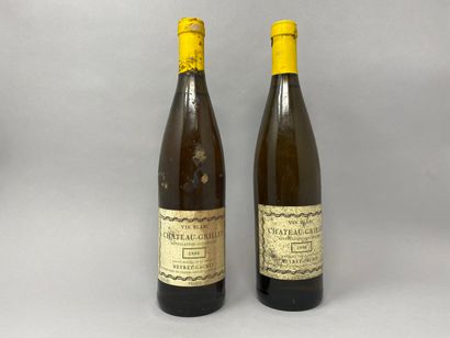2 	bouteilles 	CHÂTEAU-GRILLET 		Neyret-Gachet...
