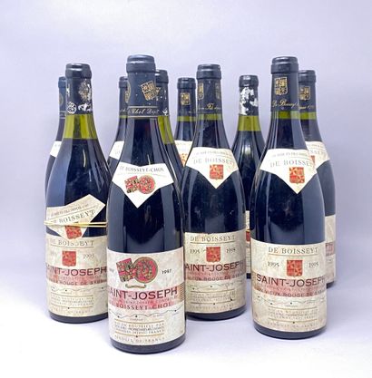 10 	bouteilles 	SAINT-JOSEPH 		De Boisseyt...
