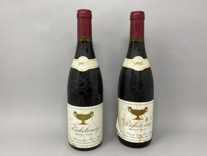 2 	bouteilles 	RICHEBOURG, 		Gros F&S 	1995	...