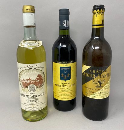 3 	bouteilles 	PESSAC-LÉOGNAN 	DIVERS 	(1...
