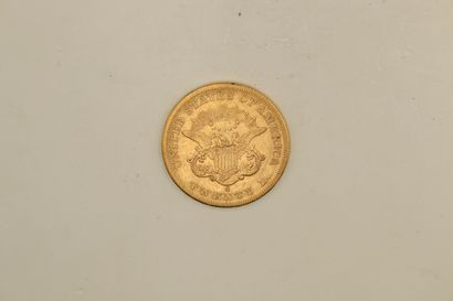 null USA
Pièce en or de 20 Dollars "Liberty Head". (1859, S: San Francisco)
Poids...
