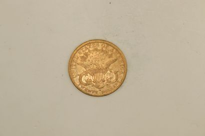 null USA
Pièce en or de 20 Dollars "Liberty Head". (1879, S: San Francisco)
Poids...
