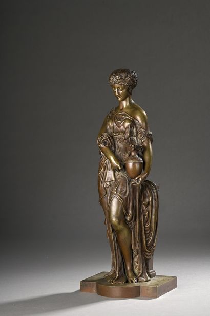 DUBOY Paul (1830-1886)
Femme à la cruche
Bronze...